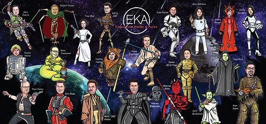 EKA Star Wars Holiday Card 2014
